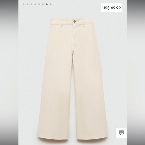 Mango Catherine Culotte High Rise Jeans - Picture 5 of 11